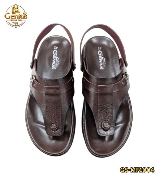 Original leather sandal for men _genius shop bd_Footwear_genius footwear_shoes_