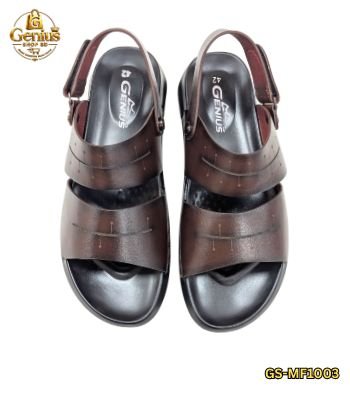 Original leather sandal for men _genius shop bd_Footwear_genius footwear_shoes_